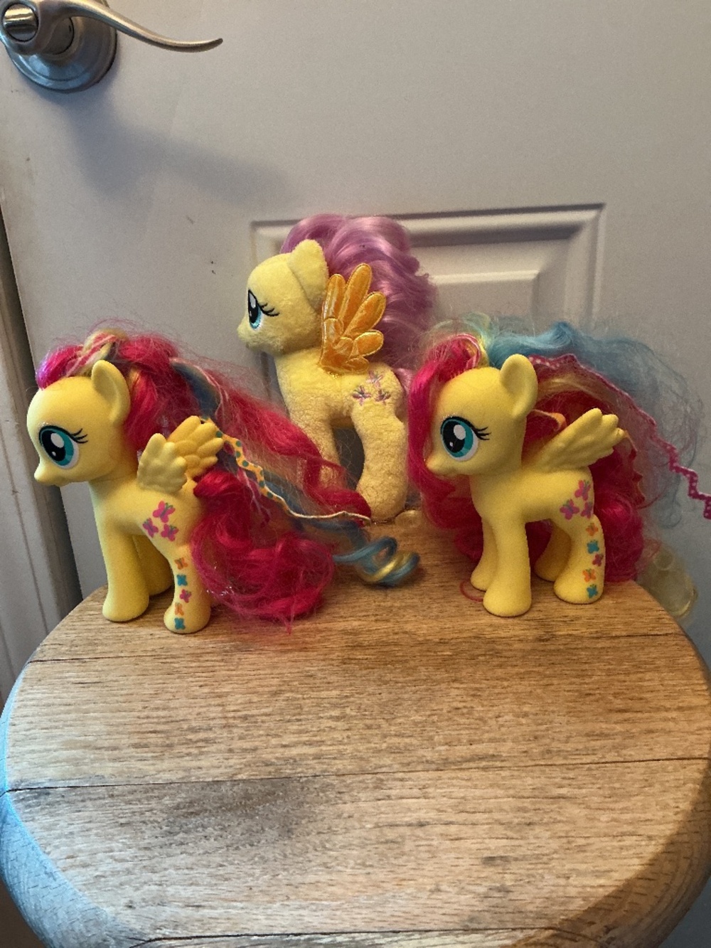 Ty My Little Pony Fluttershy Sparkle 7” Plush with tag plus 2 others